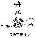 2SK-6P1、2SK-12P1、2SK-20P1、2SK-30P1配气水分离器外形及安装尺寸 